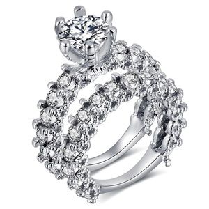 925 INFINTY WEDDING RING SIZE